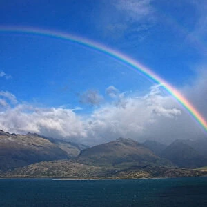 Double Rainbow Over Lake Wanaka