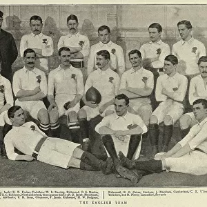 English Rugby Union team for the England Vs Ireland, 1898 Home Nations Championship, Victorian History Sport