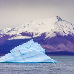 Iceberg on Antarctic Sound, King Oscar Fjord, Greenland National Park, Denmark