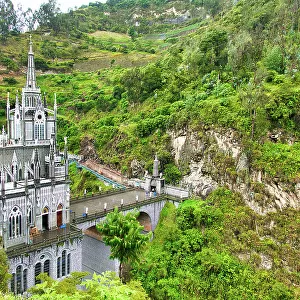 Las Lajas Santuary in Colombia