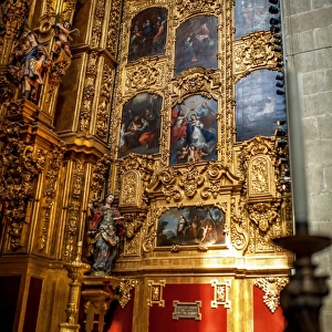 Metropolitan Cathedral in Mexico City Altars