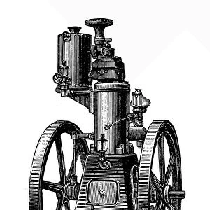 Otto vertical engine