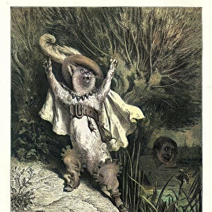 Puss in Boots, Fairy Tales of Charles Perrault illustrated by Gustave Dore