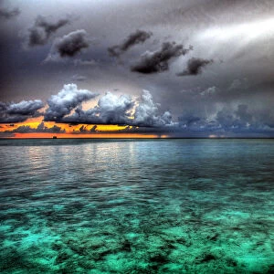 Thunderstorm in paradise