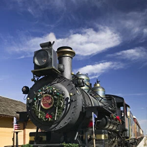 USA, Texas, Grapevine, Tarantula steam locomotive
