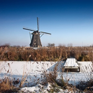 Windmills at winter
