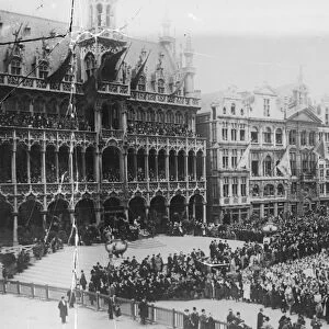 Brussels, Grand Place 21 January 1926