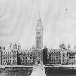Canadian House of Parliament, Ottawa. 1921