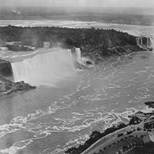 Niagara Falls. Aerial view. 1926