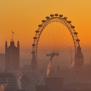 Britain-London-Sunset