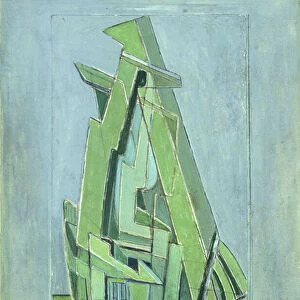 Abstract Composition No 1, 1914-18 (pencil and watercolour on paper)