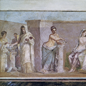 The Aldobrandini Wedding, 27 BC-14 AD (fresco)