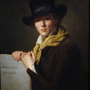 Alexandre Lenoir (1761-1839) 1796 (oil on panel)