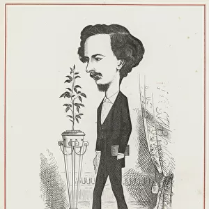 Algernon Charles Swinburne, Poet (engraving)