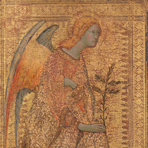 The Angel of the Annunciation, c. 1333 (tempera on panel)
