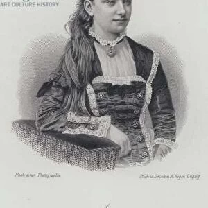 Anna, Duchess of Mecklenburg-Schwerin (engraving)