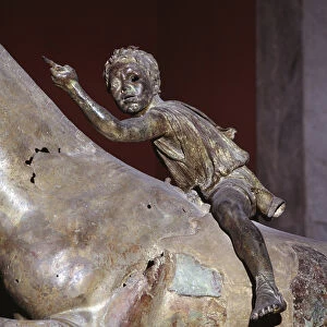 Art of Ancient Greece: Horse and Jockey of the Artemision, detail