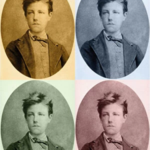 Arthur Rimbaud (1854-1891), French poet, age 17