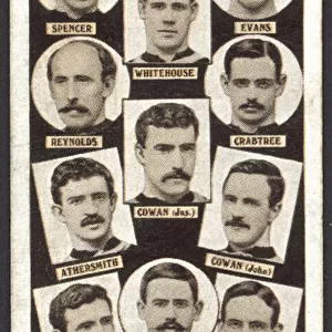 Association Cup Winners, Aston Villa, 1897 (litho)