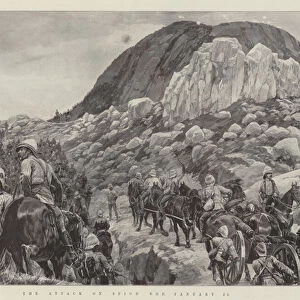The Attack on Spion Kop, 24 January (litho)
