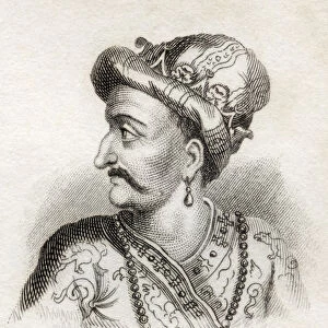 Aurangzeb I, from Crabbs Historical Dictionary, published 1825 (litho)