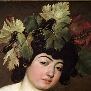 Bacchus. Detail (Painting, 1593-1594)