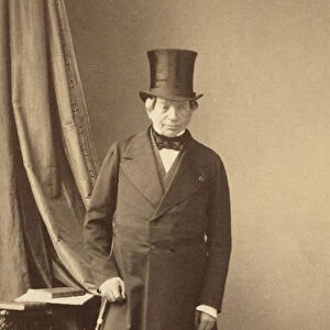 Baron James Rothschild (1792-1868) (b / w photo)