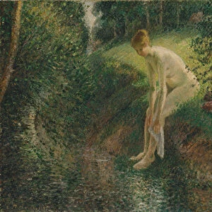 Bather in the Woods, 1895 (oil on canvas)