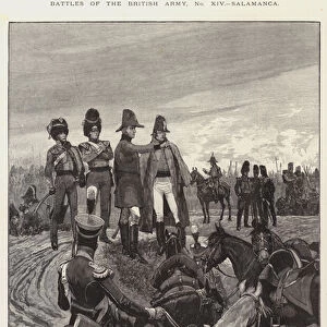 Battles of the British Army, Salamanca (engraving)