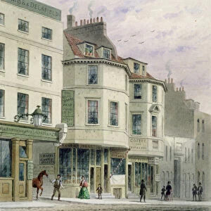 The Boars Head Inn, King Street, Westminster, 1858 (w / c on paper)