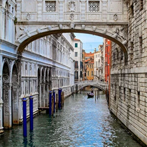 The Bridge of Sighs. Venice