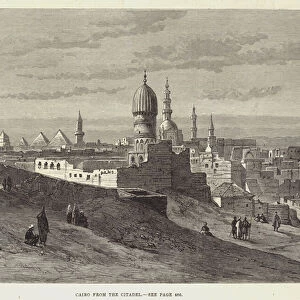 Cairo from the Citadel (engraving)