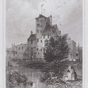 Canonbury Tower, Islington, Middlesex (engraving)