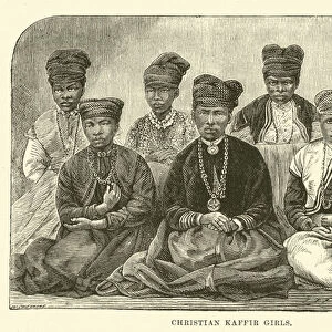 Christian Kaffir Girls (engraving)