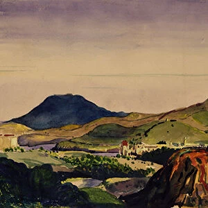 Collioure, 1910 (w / c and gouache on board)