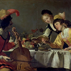 Concert (oil on canvas)