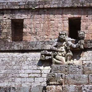 Copan West Court, Late Classic Period 600-900 AD (photo)