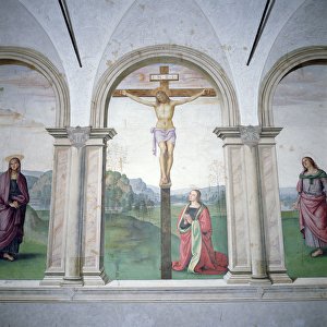 Crucifixion, 1493-6 (fresco) (see also 169448)