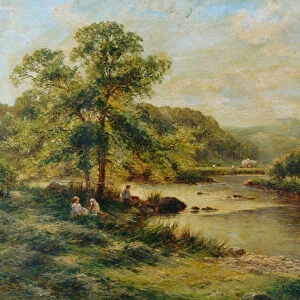 The Dales of Derbyshire, 1891 (oil on canvas)