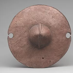 Daraga or shield, c. 1885 (hippopotamus hide)