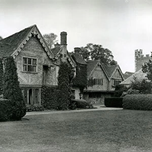 Dorney Court, from 100 Favourite Houses (b/w photo)