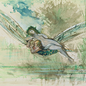 Dragonfly, c. 1884 (w / c on paper)