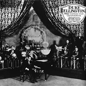 Duke Ellington and the Cotton Club Orchestra (b / w photo)