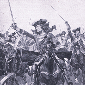 The Duke of Marlborough at the Battle of Oudenarde, 11th July 1708