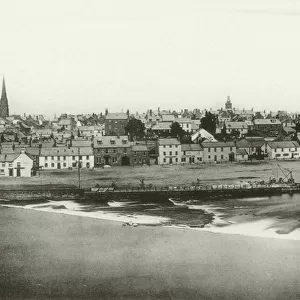 Dumfries from South (b / w photo)
