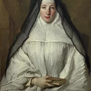 Elizabeth Throckmorton, Canoness of the Order of the Dames Augustines Anglaises, 1729 (oil on canvas)