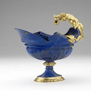 Ewer, c. 1608 (lapis lazuli, gold)