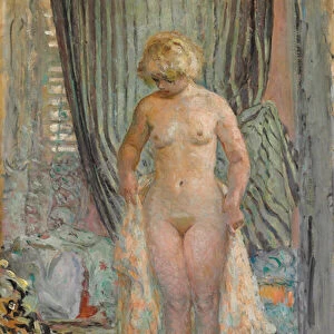 Female Nude (oil on canvas)