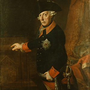Frederick II The Great of Prussia, c. 1763 (oil on canvas)