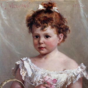 The girl in the basket or Helene Loeb, future Madame Victor Lyon